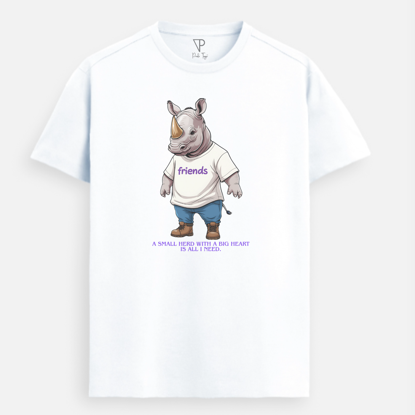 Kazi- Friends(Lavender,Beige,White) Unisex Tee