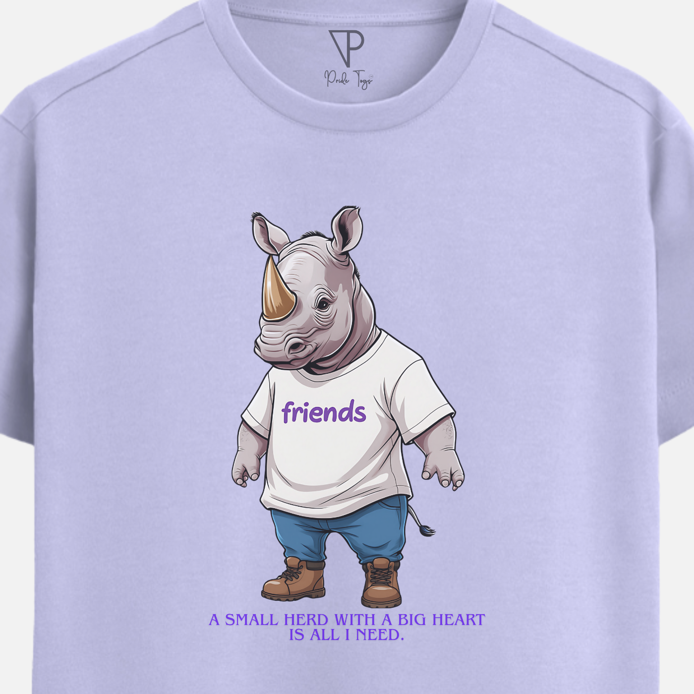Kazi- Friends(Lavender,Beige,White) Unisex Tee