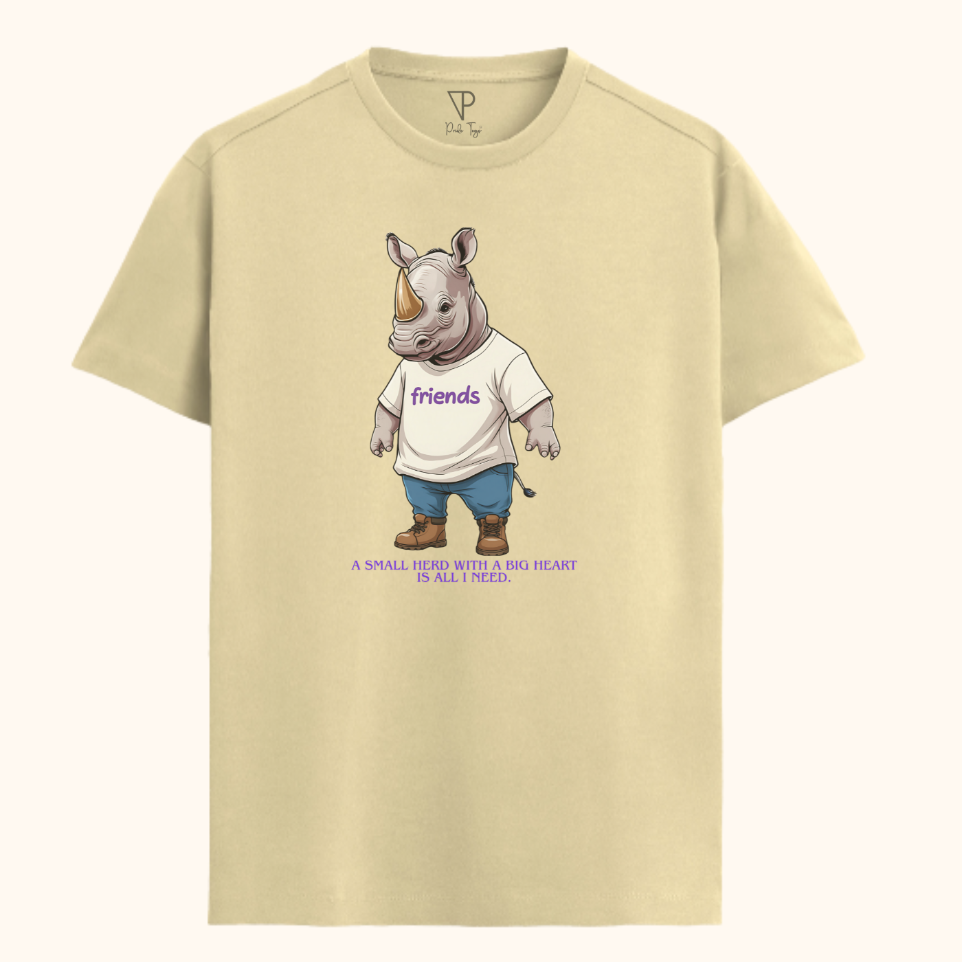 Kazi- Friends(Lavender,Beige,White) Unisex Tee