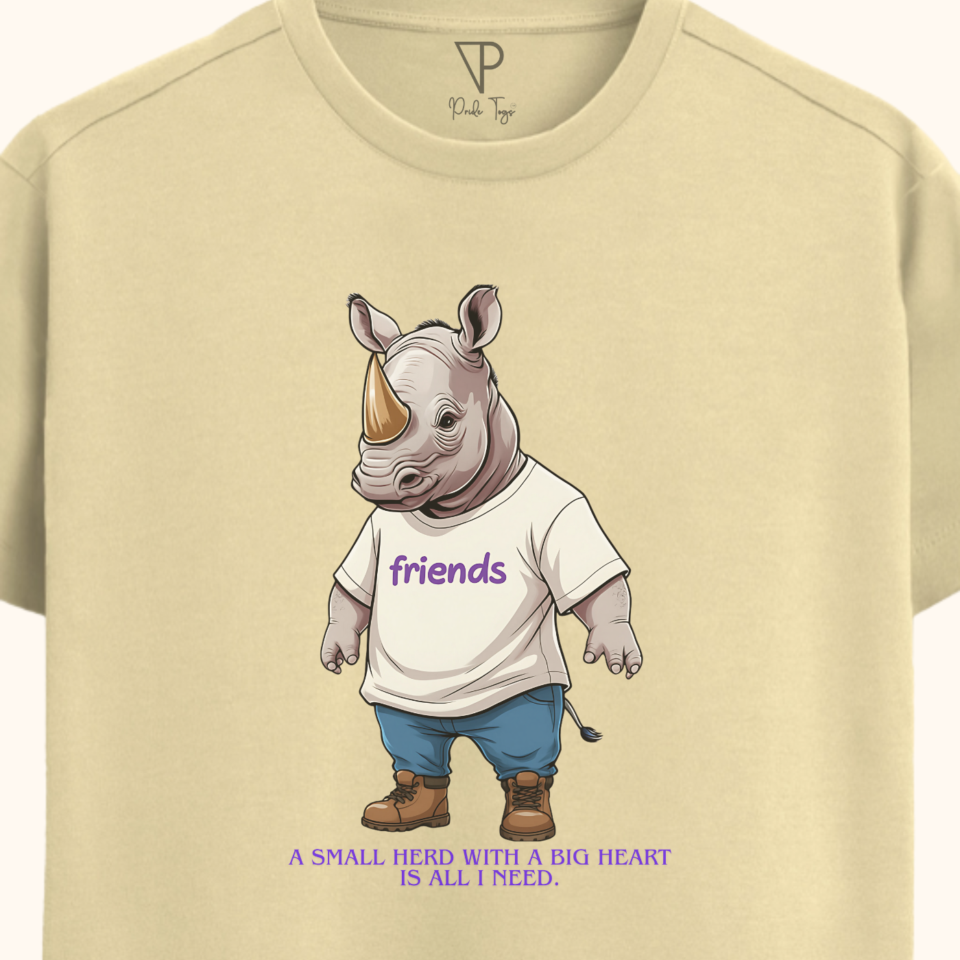 Kazi- Friends(Lavender,Beige,White) Unisex Tee
