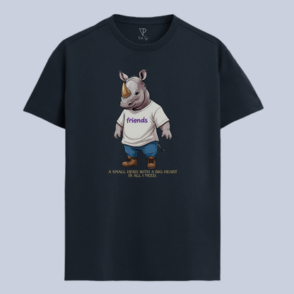 Kazi-Friends(Navy,Maroon,Black) Unisex Tee