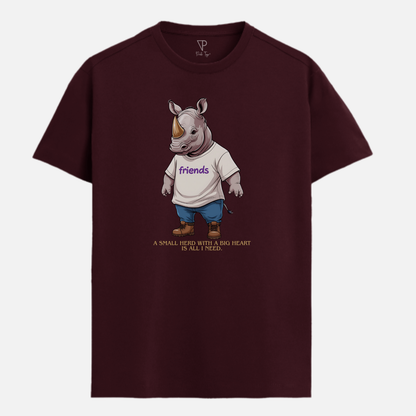 Kazi-Friends(Navy,Maroon,Black) Unisex Tee