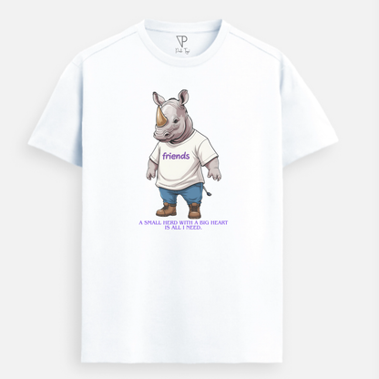 Kazi- Friends(Lavender,Beige,White) Unisex Tee
