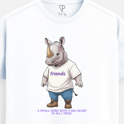 Kazi- Friends(Lavender,Beige,White) Unisex Tee