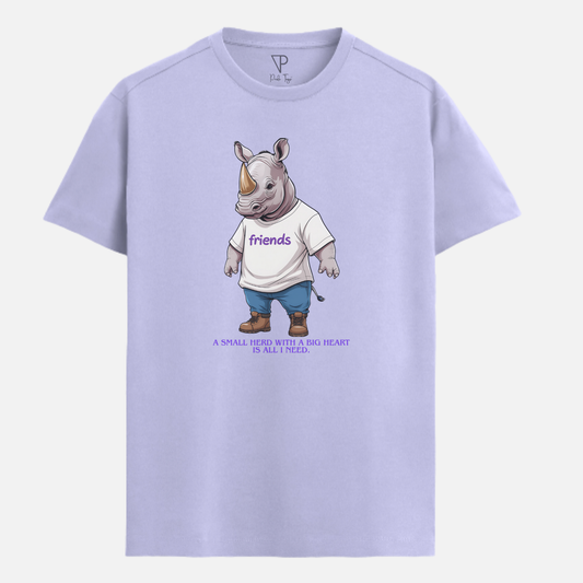 Kazi- Friends(Lavender,Beige,White) Unisex Tee