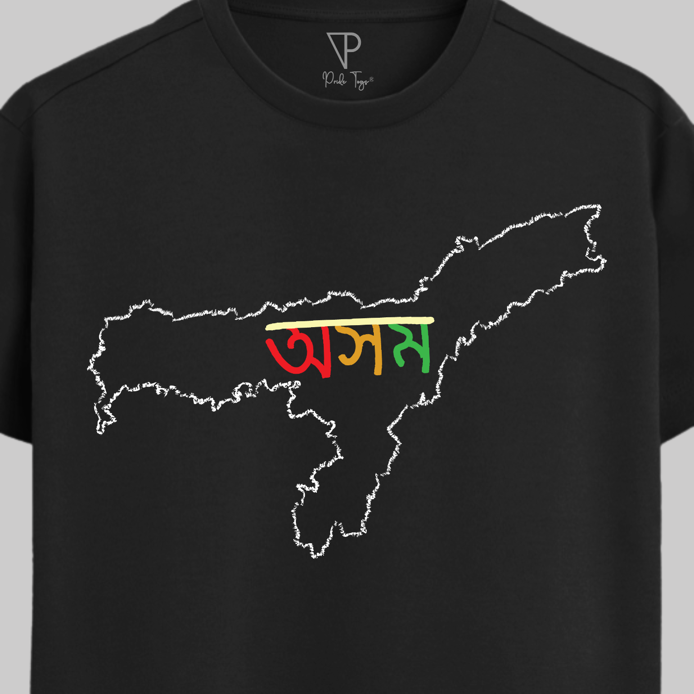 Assam Map Unisex Tee