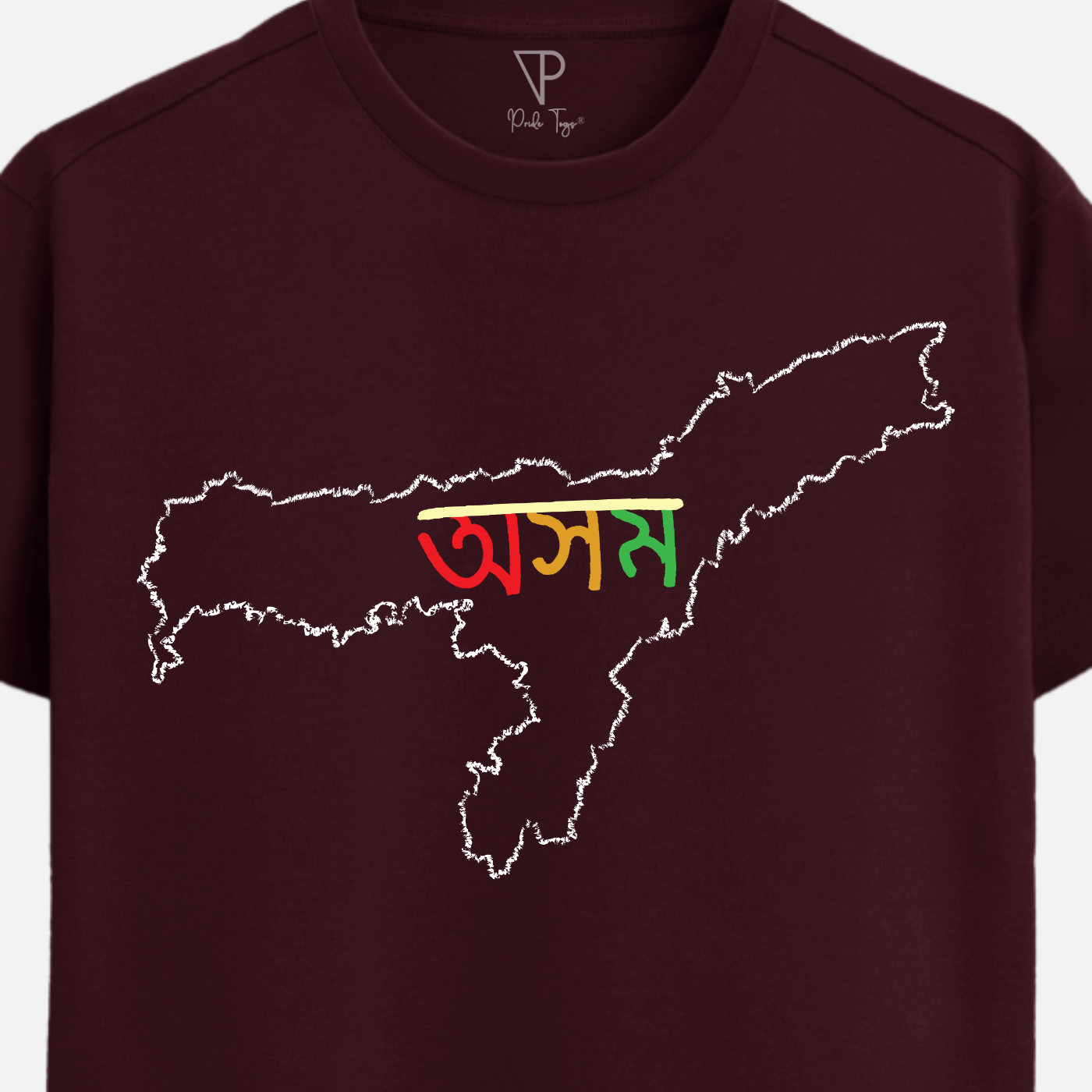 Assam Map Unisex Tee