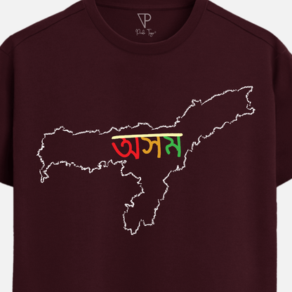 Assam Map Unisex Tee