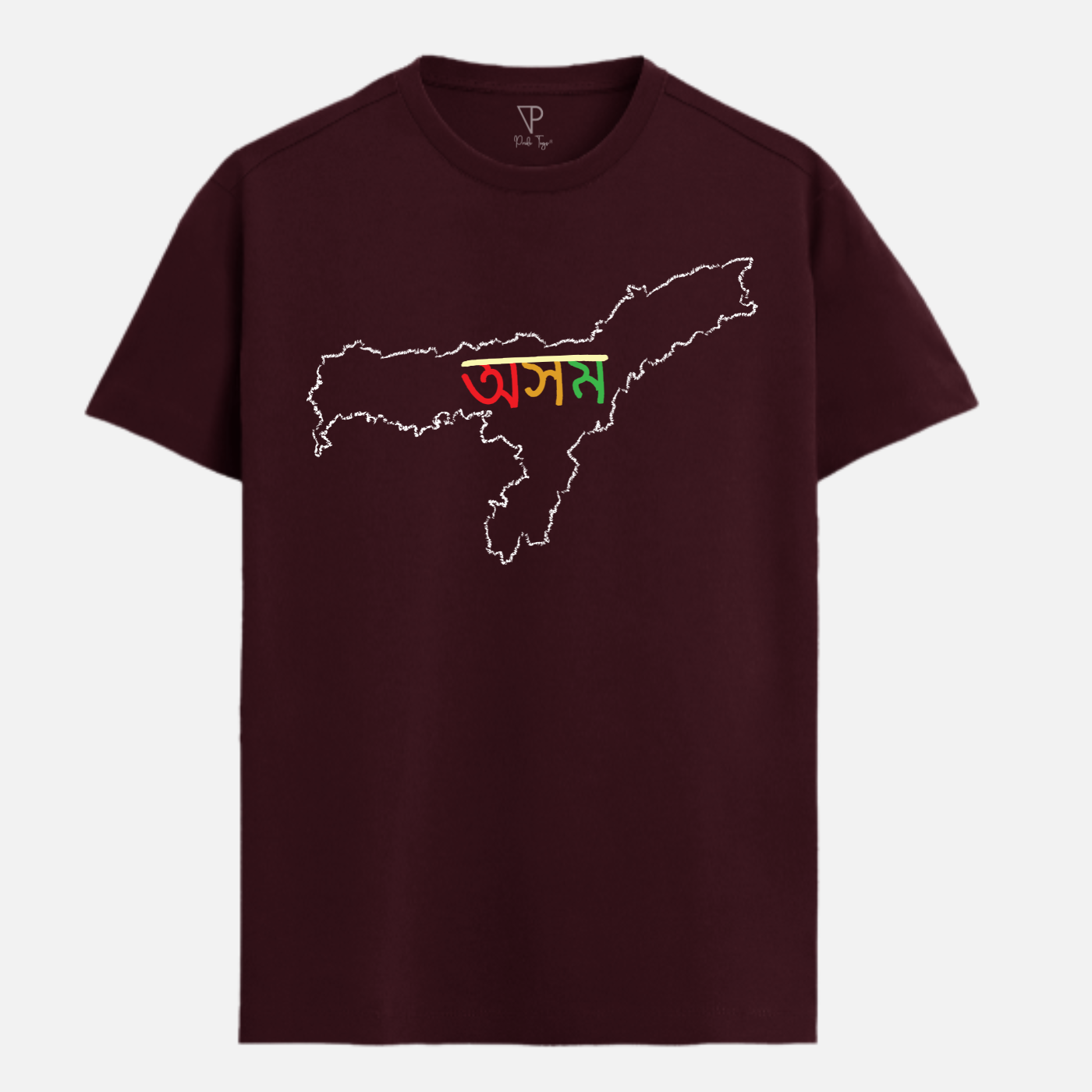 Assam Map Unisex Tee