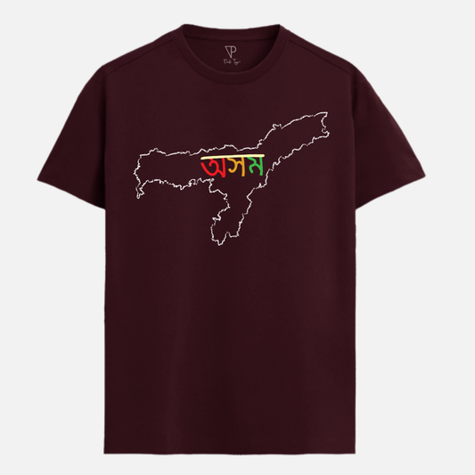 Assam Map Unisex Tee