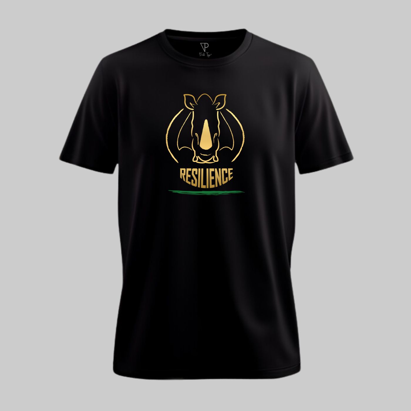 Horns Of Resilience (Gold) Classic Crew T-shirt